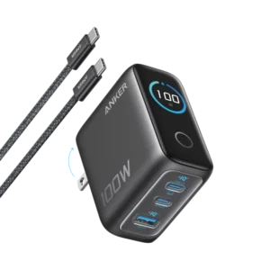 Anker 100W 3-Port Charger with Smart Display – Version CN – B121B