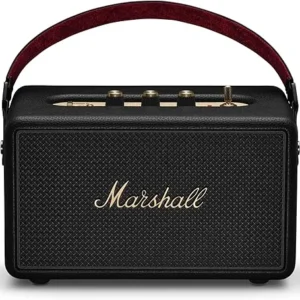 Marshall Kilburn III Portable Bluetooth Speaker – Black & Brass